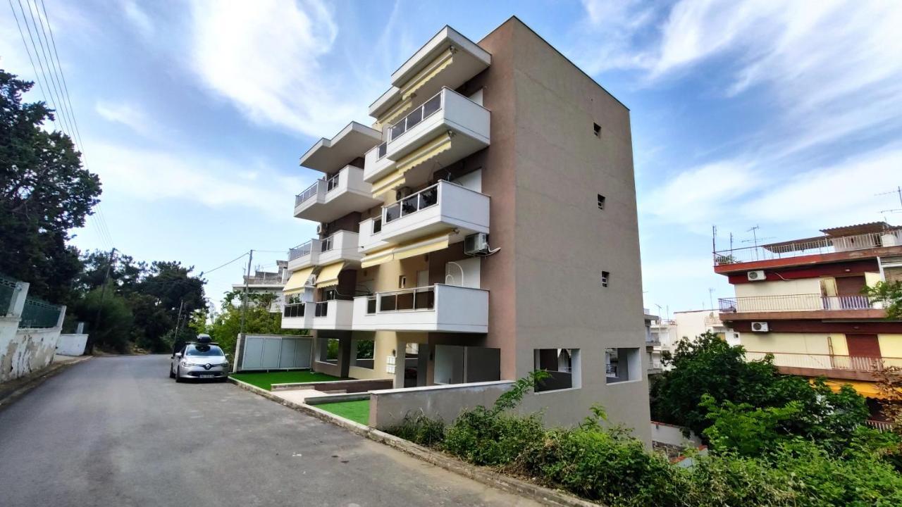 Sea Star Apartments Kallikratia Nea Kallikrateia Bagian luar foto