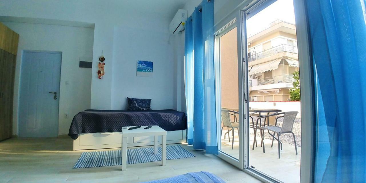 Sea Star Apartments Kallikratia Nea Kallikrateia Bagian luar foto